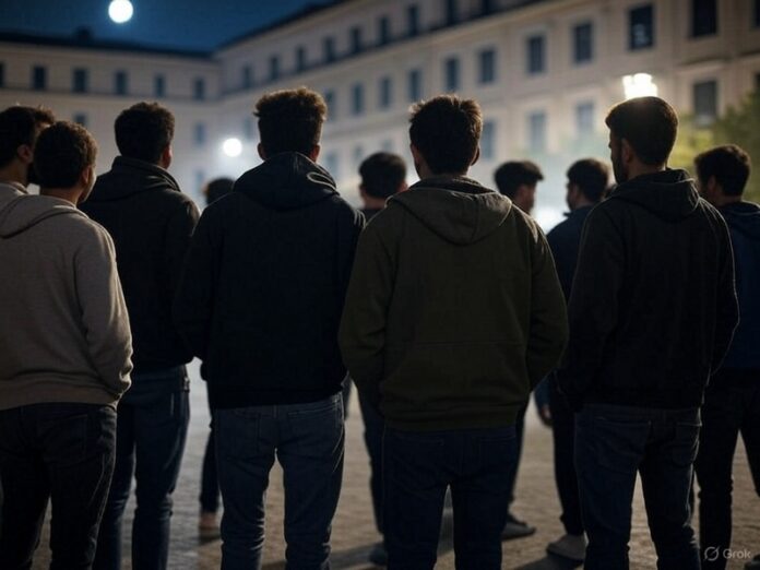 ragazzi notte