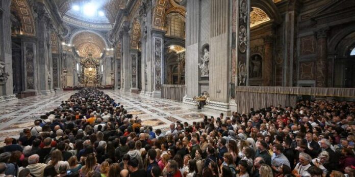 salma papa francesco fedeli a san pietro