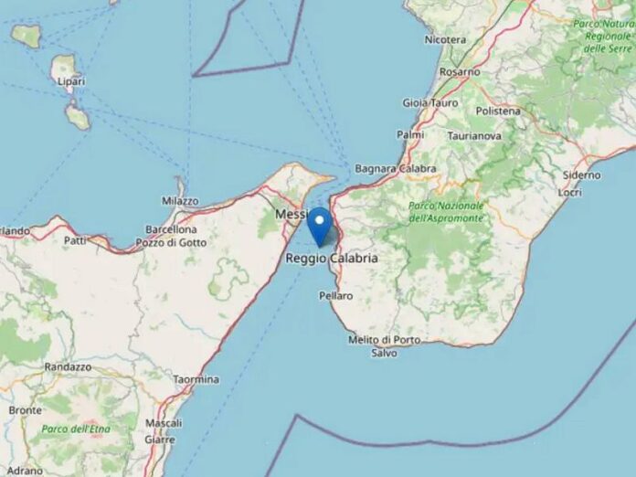 scosse terremoto calabria sicilia