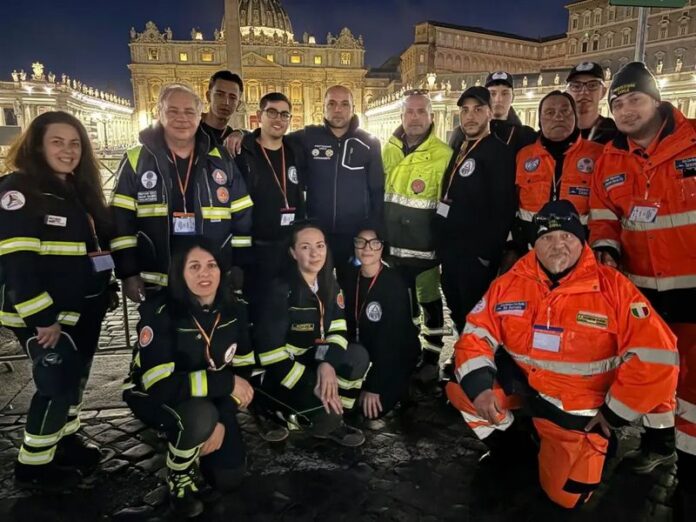 volontari protezione civile calabria a roma