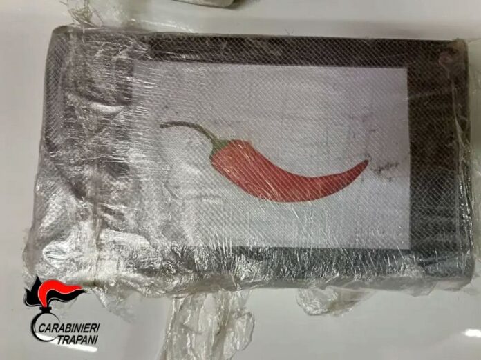 Carabinieri Trapani droga dalla Calabria