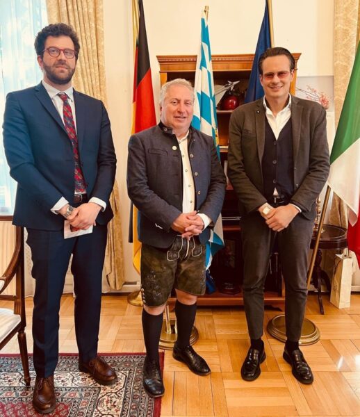 L’Accademia Internazionale di Cucina Mediterranea di Spilinga incontra il Console italiano a Monaco