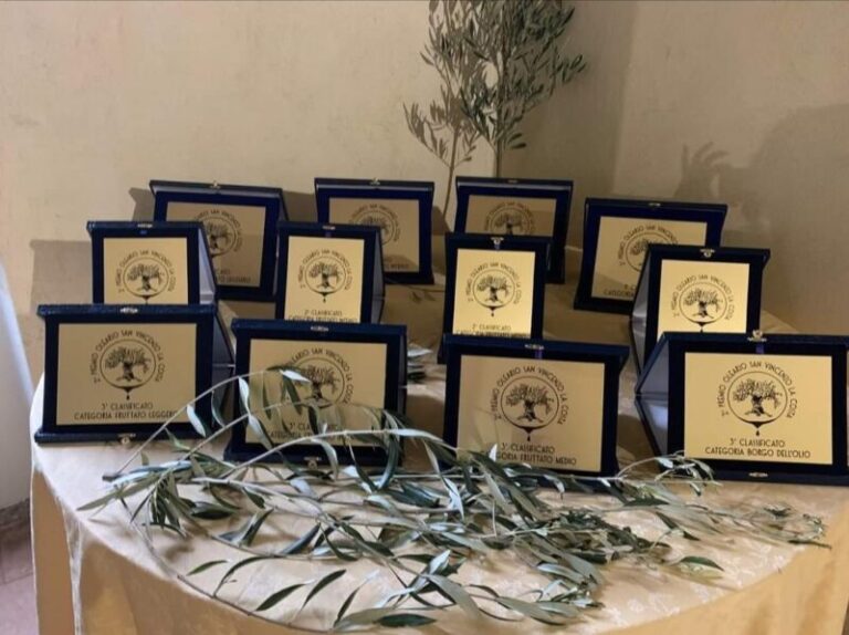 Al via la IV edizione del premio oleario San Vincenzo La Costa. Appuntamento: 10 maggio, Palazzo Miceli 