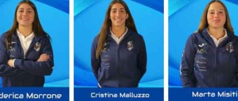 In Nazionale le tre atlete della Smile Cosenza Malluzzo, Morrone e Misiti