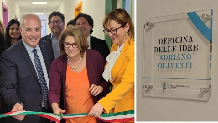 inaugurazione Officina delle idee Adriano Olivetti