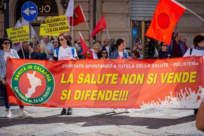manifestazione sanità catanzaro