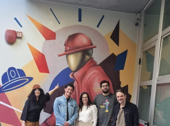 murale museo antincendio reggio