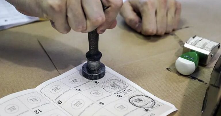 timbro tessera elettorale