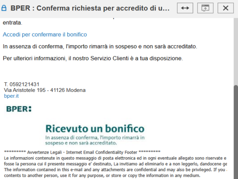 Truffe online anche via PEC: attenti alla finta comunicazione della Banca