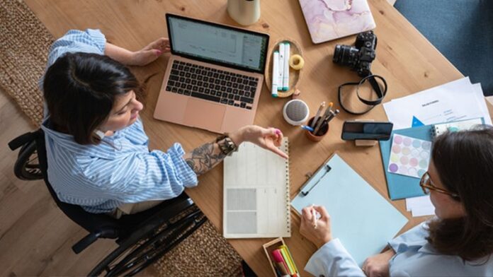 ufficio lavoro pc marketing