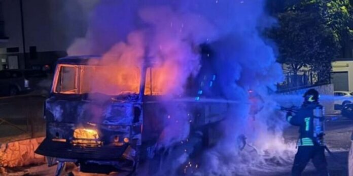 incendio autospurgo corigliano