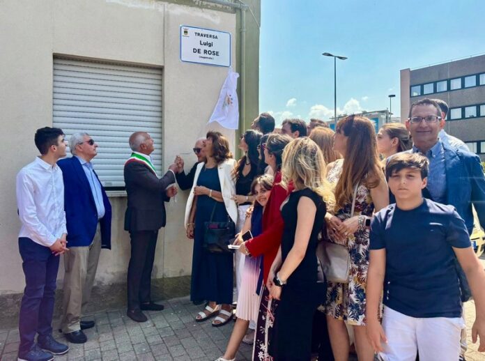 intitolazione strada cosenza