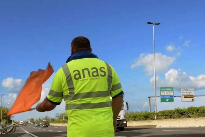 operaio anas autostrada