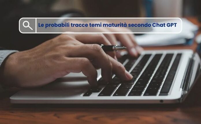 tracce maturità secondo chatgpt