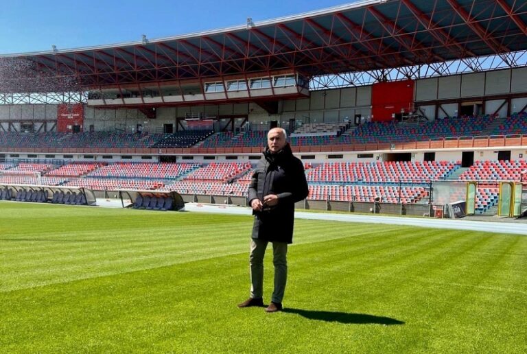 Franz Caruso stadio Marulla