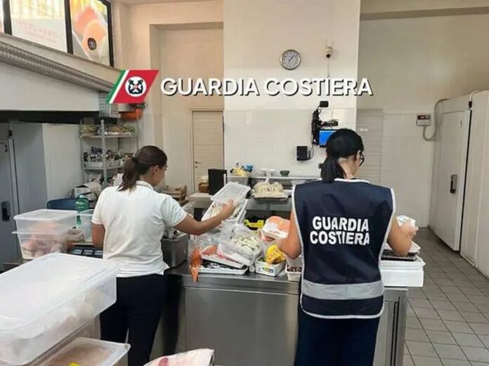 Guardia Costiera Vibo Valentia ristorante etnico Lamezia sequestro pesce