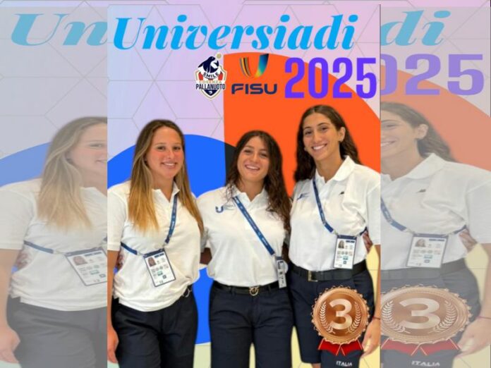 atlete cosenza pallanuoto bronzo