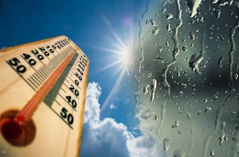 caldo fredo pioggia sole