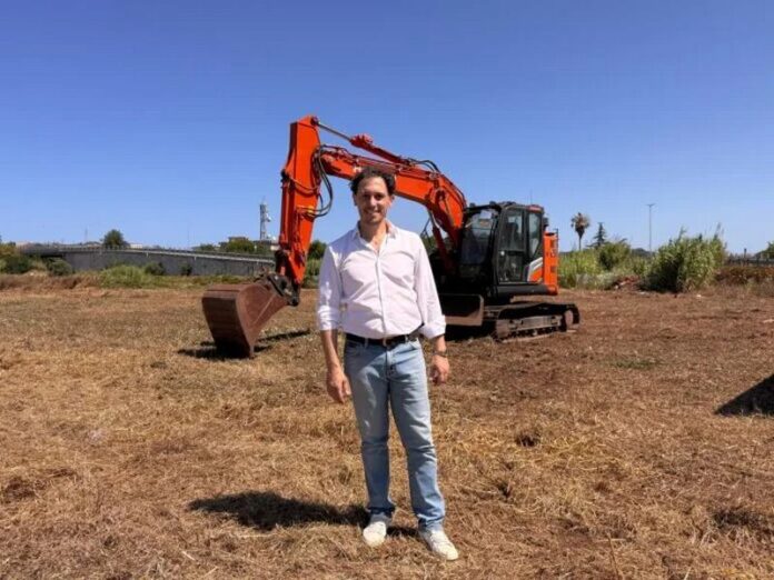 consigliere regionale Mattiani ruspe ospedale piana