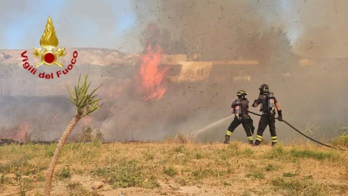 incendio crotone