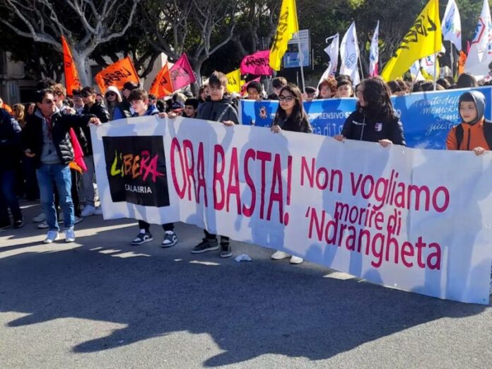 libera corteo ndrangheta