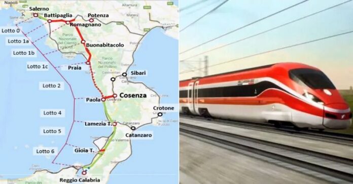 alta velocita salerno reggio calabria