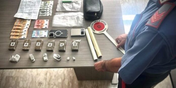 arresto spacciatore sambiase