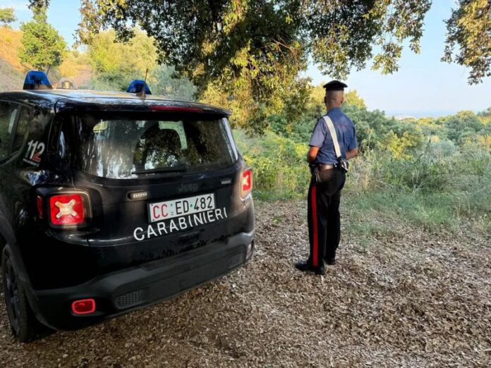 carabinieri auto campagna