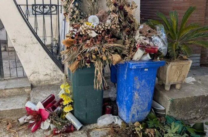 degrado cimitero tropea
