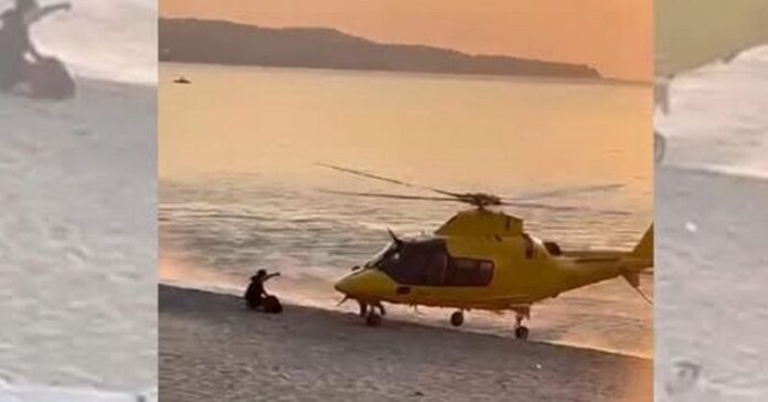 elisoccorso vibo marina spiaggia