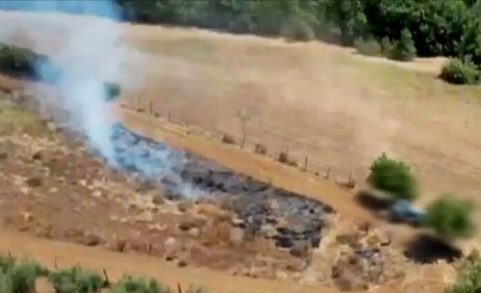 incendio sterpaglie limbadi