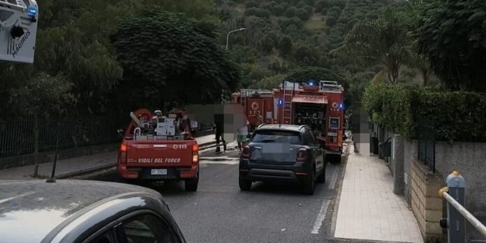 incendio villette catanzaro
