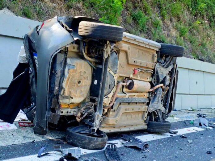 incidente A2 santonofrio
