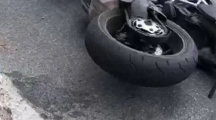 incidente scooter praia