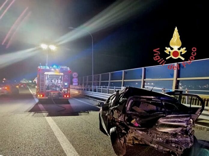 incidente stradale catanzaro_notte