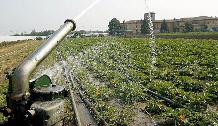 irrigazione campi