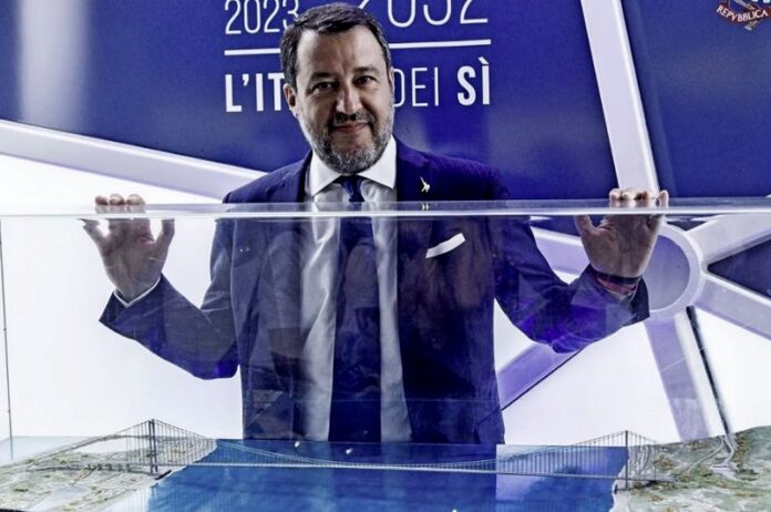 matteo salvini progetto ponte
