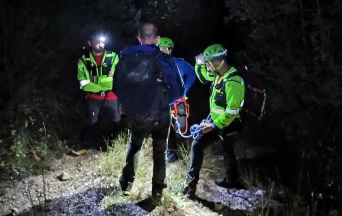 recupero escursionisti orsomarso