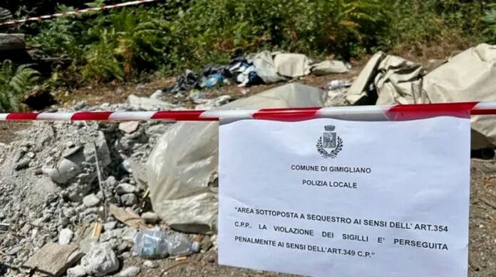 rifiuti illeciti gimigliano