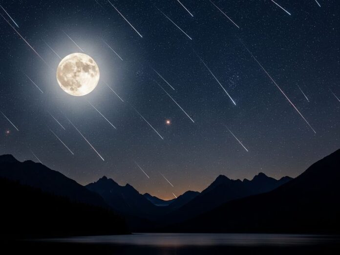 stelle cadenti luna piena