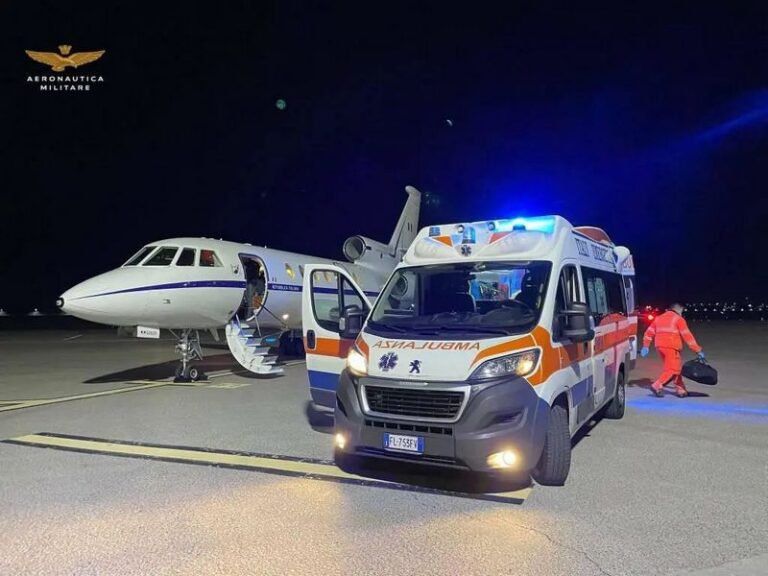 volo salvavita aeronautica militare