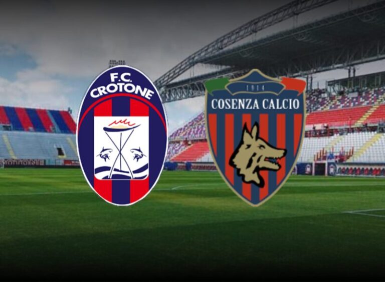Crotone – Cosenza. Termina con un pareggio il derby calabrese