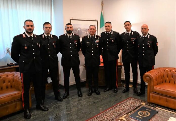 Comandante della Legione Carabinieri Calabria Generale Sciuto