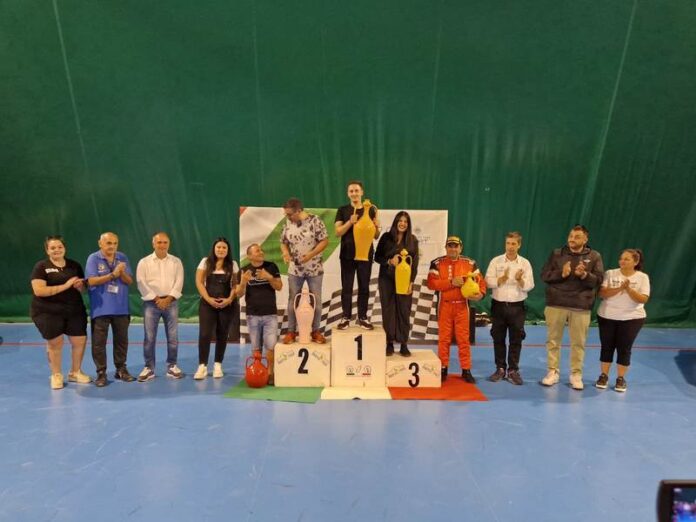 Podio assoluti 6 Slalom Città di Altomonte