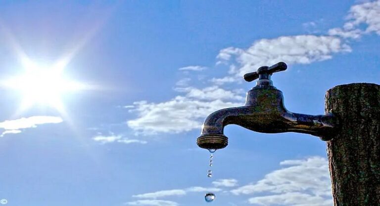 acqua rubinetto siccità