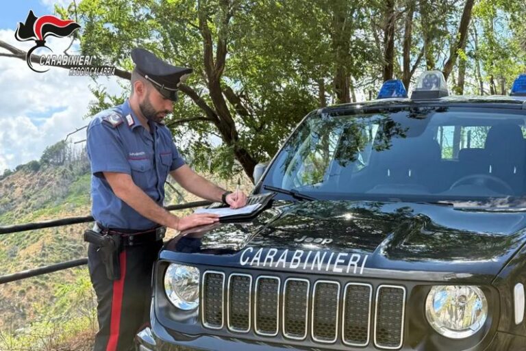 carabinieri auto verbale