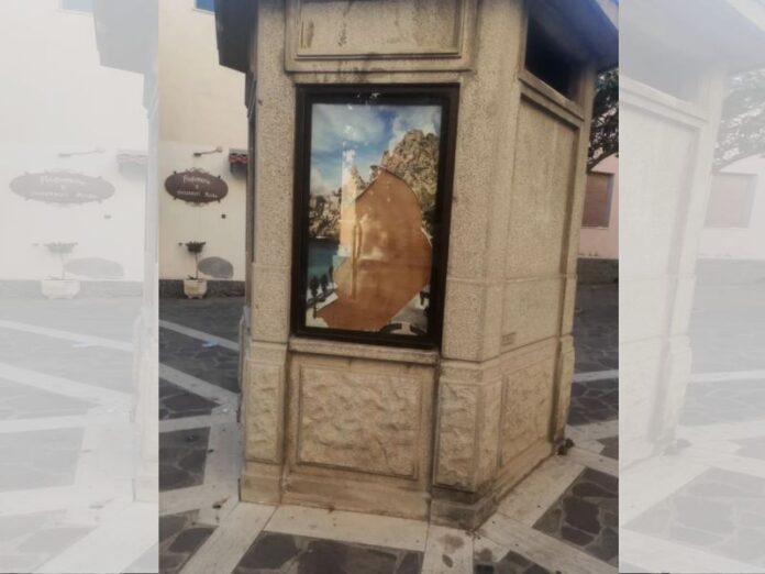 chiosco vandalizzato melito