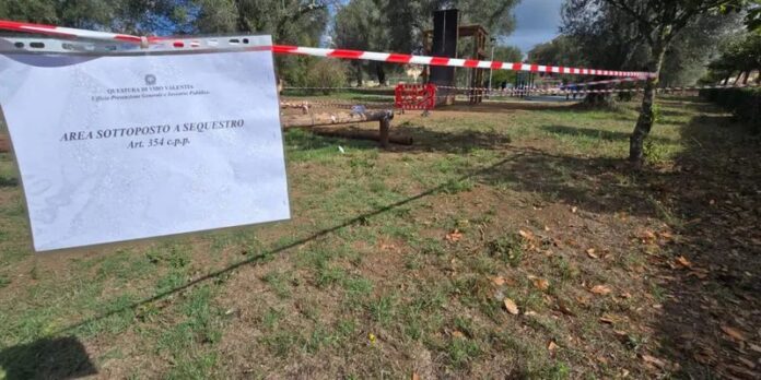parco giochi vibo sotto sequestro