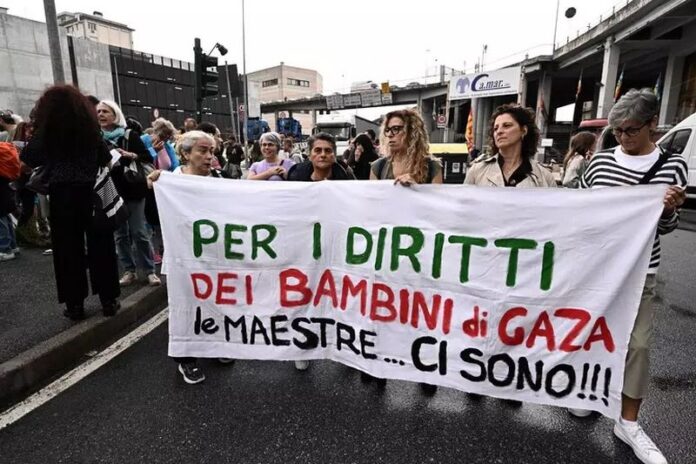 sciopero maestre gaza