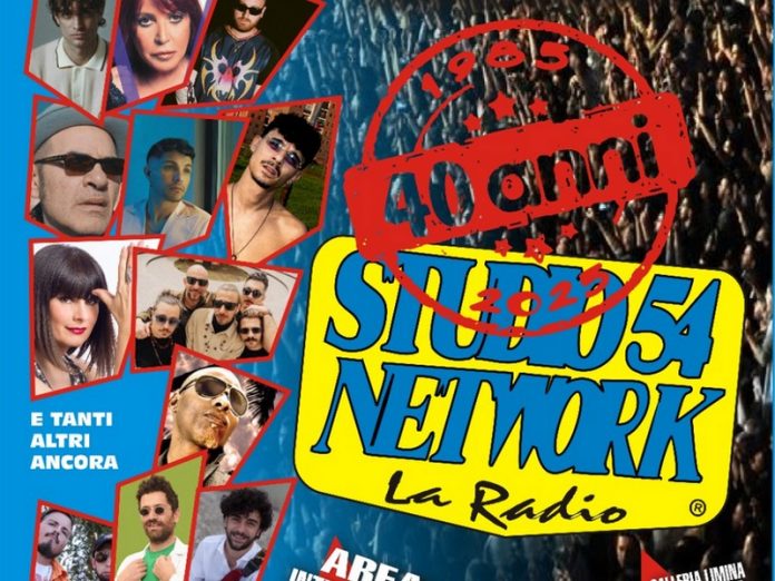 Locandina 40th Studio54Network
